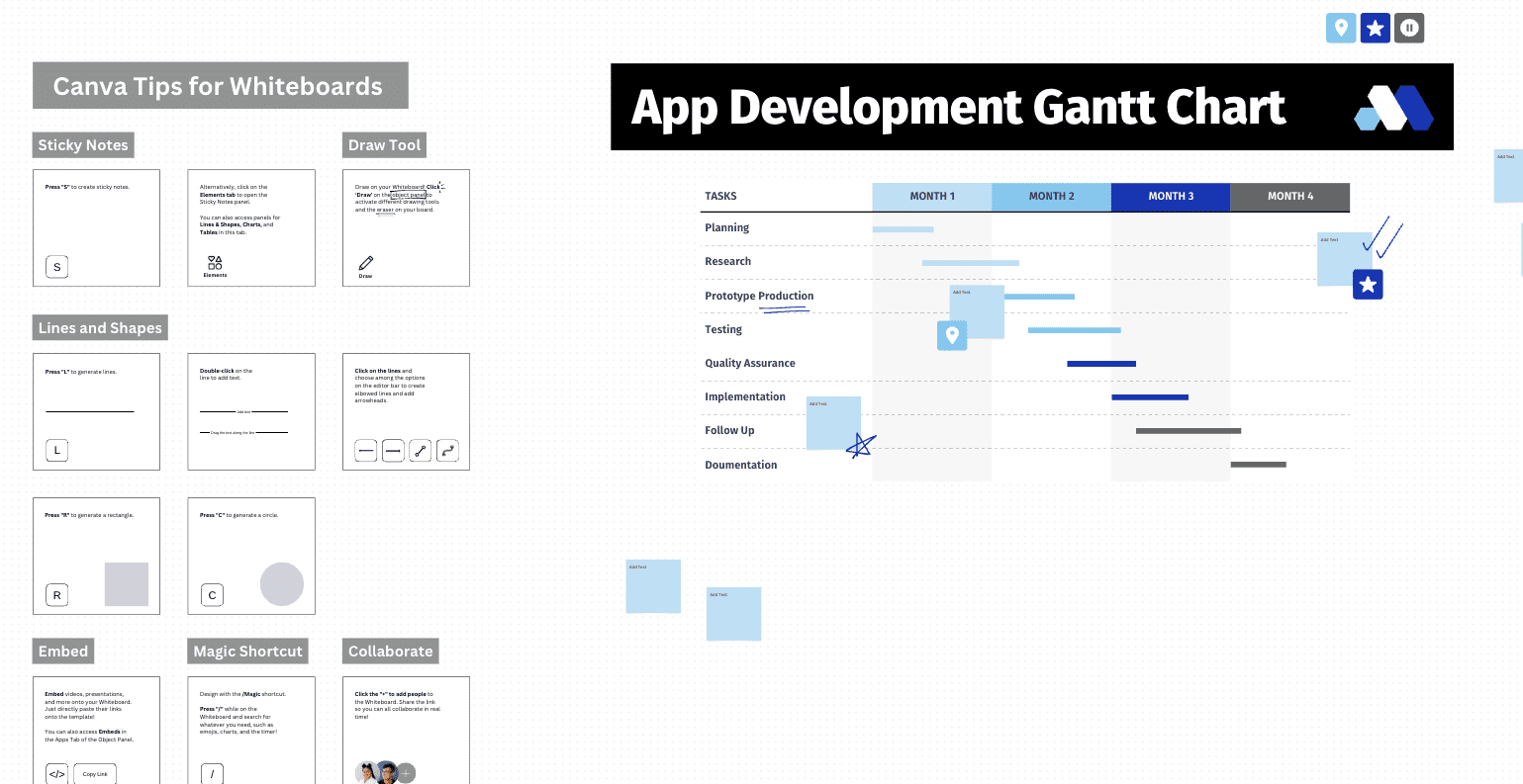 Modify - How to Create a Canva Gantt Chart